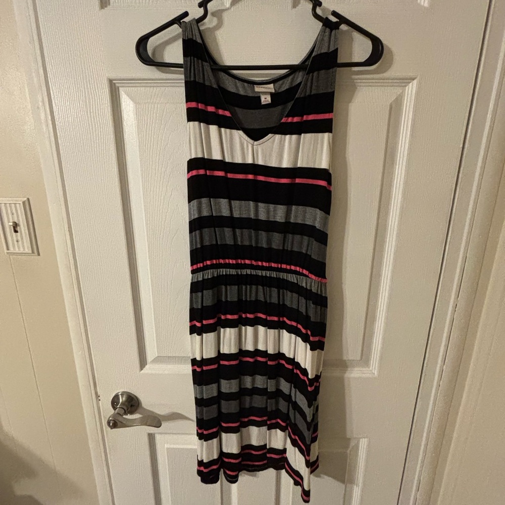 Striped Sleeveless Dress